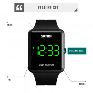 Skmei Ceas Unisex Sport Led Digital Casual [3]
