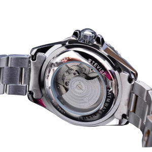 Tevise Ceas mecanic automatic barbatesc Top Brand Fashion Otel inoxidabil [1]