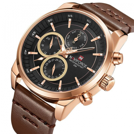 Ceasuri barbatesti - Ceas barbatesc Naviforce Afisare data Quartz
