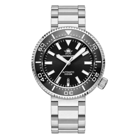 Ceasuri barbatesti - Ceas automat ADDIESDIVE AD2522 Diver 300M, 41mm, mecanism japonez 8215, safir, bezel ceramic, oțel 316L