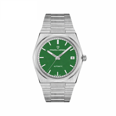 Ceasuri barbatesti - Ceas automat bărbătesc PAGANI DESIGN PD-1753 – 40mm, mecanism NH35, safir, oțel inoxidabil, 10ATM, sport-elegant premium