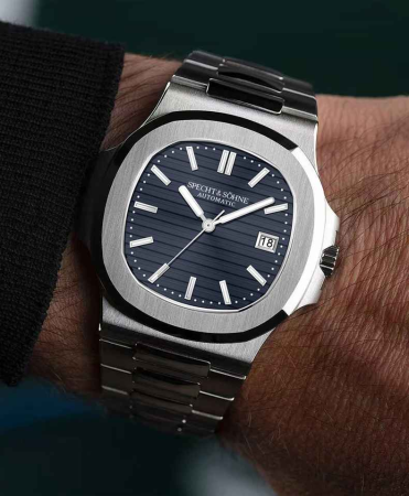 Ceas automat bărbătesc Specht & Sohne SP0002 V2, cadran albastru, 40mm, Miyota 8215, oțel 316L, sticlă safir, 5ATM [3]