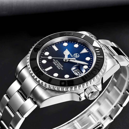 Ceas automat Pagani Design PD-1651 bărbați, mecanism Seiko NH35, carcasă 40mm, oțel inoxidabil, rezistent la apă 100m [4]