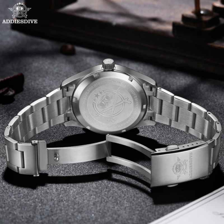 Ceas Automatic ADDIESDIVE AD2048 NH35A – 39mm, Safir, 200m Diving, Oțel 316L, BGW9 [3]