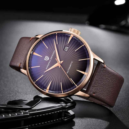 Ceas Automatic Bărbătesc Pagani Design PD-2770, Seagull 2813, 43 mm, Curea Piele [4]