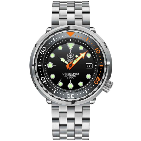 Ceasuri barbatesti - Ceas automatic de scufundări STEELDIVE SD1975C, mecanic NH35, 45 mm, cristal safir, 30 ATM, oțel inoxidabil, sportdiving