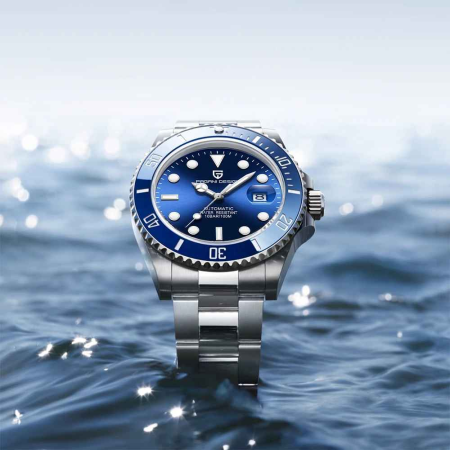 Ceas automatic diver bărbați PAGANI DESIGN PD-1639, 43 mm, mecanism Miyota 8215, safir, oțel inoxidabil, 100M waterproof [2]