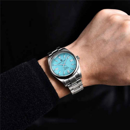 Ceas Automatic PAGANI DESIGN PD-1690 Ice Blue, Miyota 8215, Safir, 100M, 39.7mm [2]
