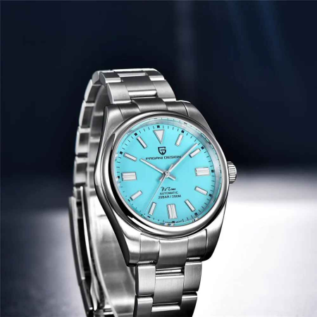 Ceas Automatic PAGANI DESIGN PD-1690 Ice Blue, Miyota 8215, Safir, 100M, 39.7mm [5]