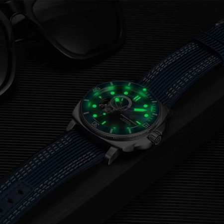 Ceas bărbătesc automat PAGANI DESIGN PD-1736, mecanism japonez NH39, 43mm, safir, curea NATO [5]