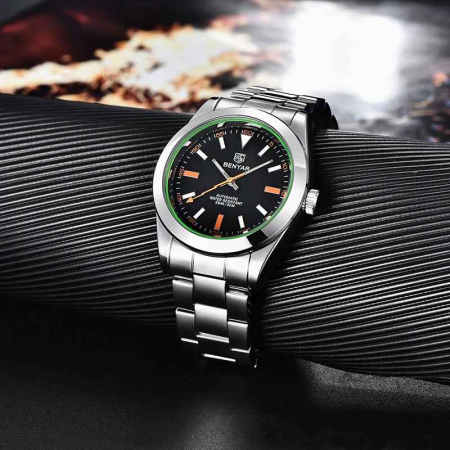 Ceas bărbătesc BENYAR BY-5176, automatic, mecanic, tourbillon, oțel inoxidabil, rezistent la apă 5Bar [3]