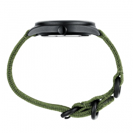 Ceas barbatesc de mana Biden Stil Militar Army Sport Nylon Verde [1]