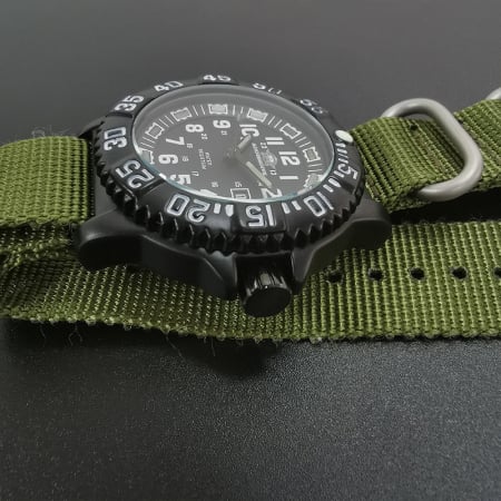 Ceas barbatesc de mana,  ADDIESDIVE, Stil Militar, Army, Casual, Quartz, Verde [5]