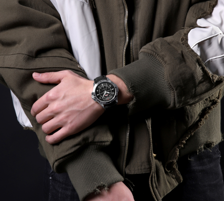 Ceas barbatesc de mana Naviforce Sport Militar Army Casual Fashion Analog [4]