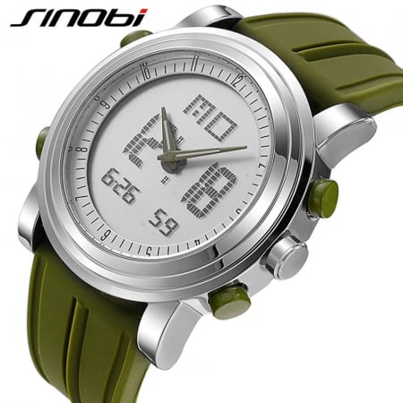 Ceas barbatesc de mana Sinobi Sport Casual Fashion Led Digital Electronic Quartz Multifunctional [1]