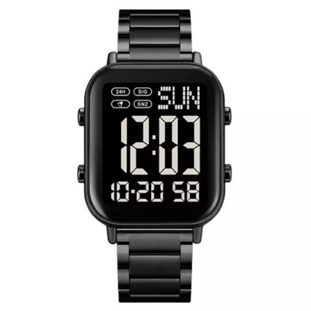 Ceasuri barbatesti - Ceas barbatesc de mana Skmei Casual Fashion Digital Quartz Negru