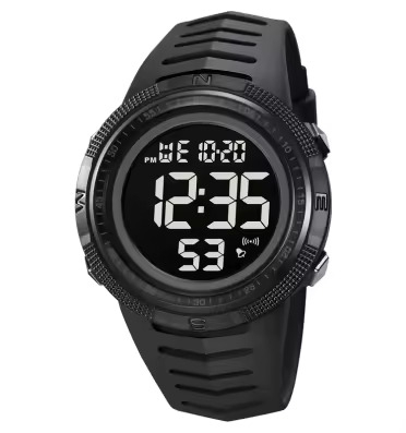Ceasuri barbatesti - Ceas barbatesc de mana Skmei Fashion Sport Casual Digital Alarma Negru