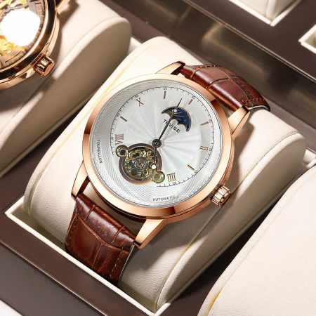 Ceas barbatesc de mana Tevise Tourbillion Elegant Mecanic Automatic Clasic Luxury [1]