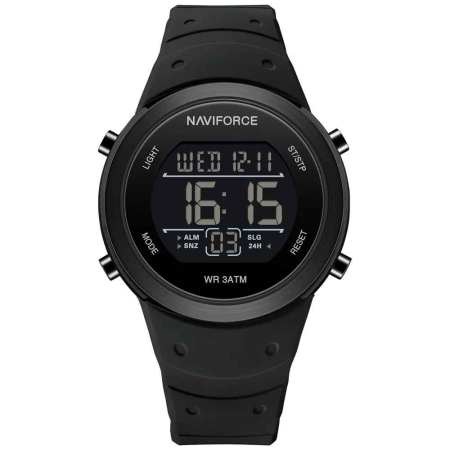 Ceasuri barbatesti - Ceas Barbatesc Naviforce 9246 Negru – Funcții Multiple, Sport, Calendar, Digital