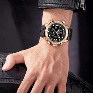 Ceas barbatesc, NaviForce, Business, Fashion, Elegant, Digital, Analog, Mecanism Quartz Seiko Japonez [6]