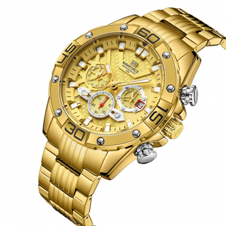 Ceas barbatesc Naviforce Cronograf Quartz Analog [1]