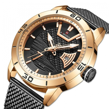 Ceas barbatesc Naviforce Otel Data Quartz Analog [2]
