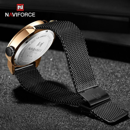 Ceas barbatesc Naviforce Otel Data Quartz Analog [6]