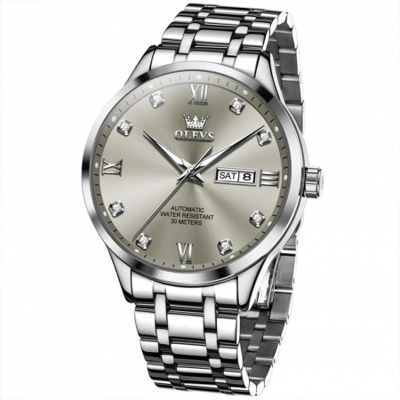 Ceasuri barbatesti - Ceas barbatesc Olevs Elegant Mecanic Automatic Analog Data Zilele saptamanii