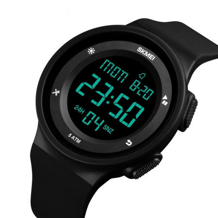 Ceas dama Skmei Sport Casual Fashion Rezistent la socuri Negru [1]