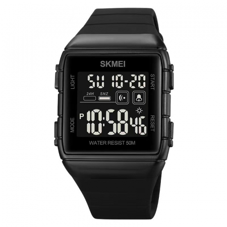 Ceasuri barbatesti - Ceas barbatesc Skmei Digital Alarma Negru Sport
