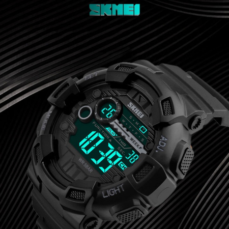 Ceas barbatesc, Skmei, Quartz, Dual Time, Sport, Fashion, Casual [2]