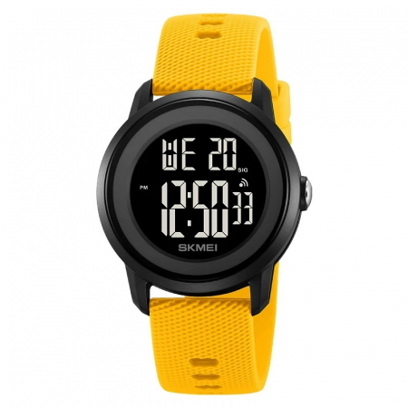 Ceasuri barbatesti - Ceas barbatesc Skmei Sport Digital Casual Fashion Galben
