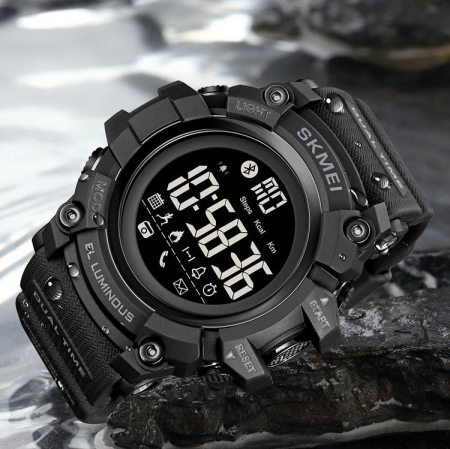 Ceas barbatesc Sport Skmei Negru Digital Alarma [5]