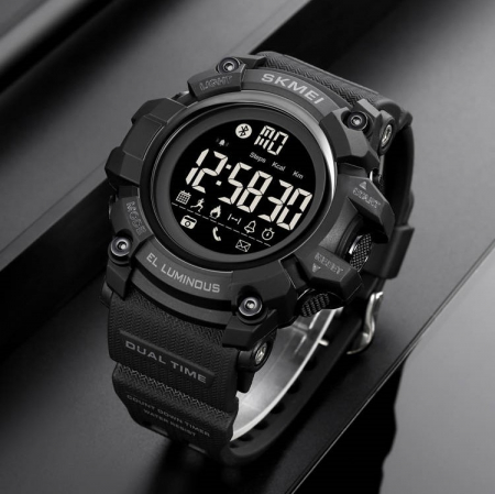 Ceas barbatesc Sport Skmei Negru Digital Alarma [9]