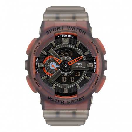 Ceas barbatesc TIO Sport Quartz Analog Digital Silicon [4]