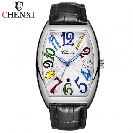Ceas Bărbați Chenxi 8217 Argintiu-Negru – Multifunctional, Design Sport, Rezistent la șocuri, Rezistent la Apă 3ATM [2]