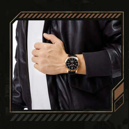 Ceas barbatesc de mana Naviforce Elegant Casual Militar Fashion Piele naturala [6]