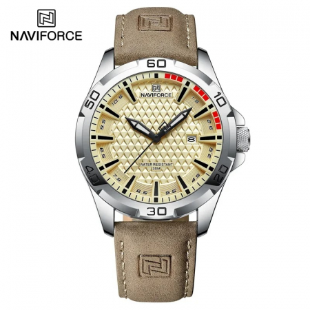 Ceas Bărbați Naviforce 8023 Maro – Design Luxury, Funcții Multiple, Afișaj Luminos, Rezistent la Apă 3ATM [5]