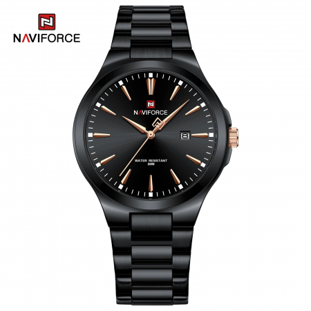 Ceas Bărbați Naviforce 9226 Negru – Design Business, Funcții Multiple, Rezistent la Șocuri, Rezistent la Apă 3ATM [5]