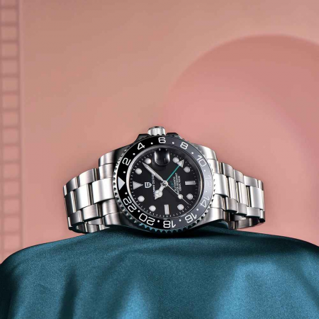 Ceas bărbați Pagani Design PD-1662 automat, GMT, 40mm, oțel inoxidabil, mecanism Pearl DG5833GMT, rezistent 100m [3]
