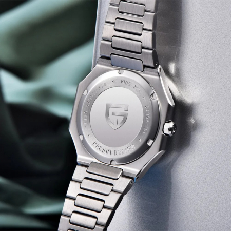 Ceas Bărbați Pagani YS019 Argintiu-Alb – Design Business, Funcții Multiple, Afișaj Luminos, Rezistent la Apă 3ATM [2]