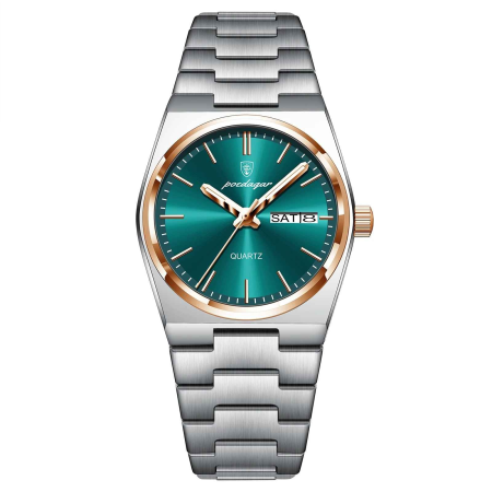 Modele noi - Ceas barbati Poedagar Elegant Fashion Analog Quartz Data Ziua saptamanii