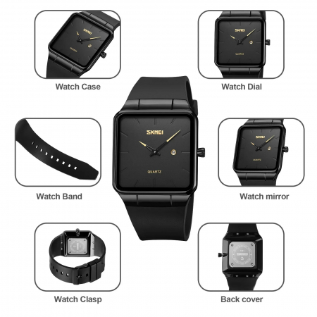 Ceas Bărbați SKMEI 1961 Negru – Afișaj Analog, Funcții Multiple, Design Elegant, Calendar, Rezistent la Apă 3ATM 1.jpeg [1]