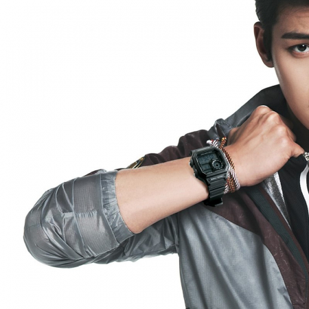 Ceas barbatesc Skmei Sport Multifunctional Digital Alarma Casual Army Negru [2]