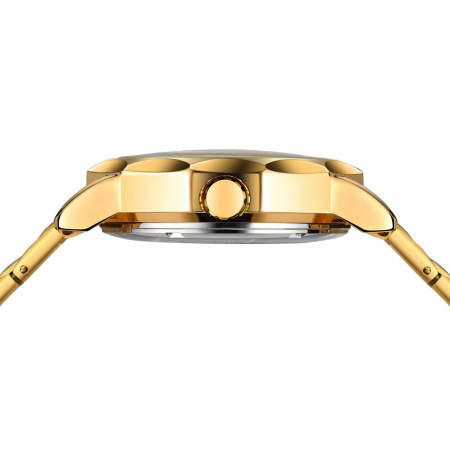 Ceas Bărbați T-Winner 8249 Auriu Mecanic – Design Business, Funcții Multiple, Rezistent la Apă 3ATM [4]