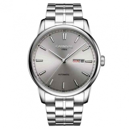 Ceasuri barbatesti - Ceas Carnival MIYOTA Mechanical – Automatic, 40mm, Stainless Steel, Sapphire Glass