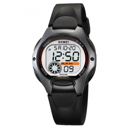 Ceasuri copii - Ceas copii de mana Skmei Baieti Fete Led Digital Sport Casual Cronometru Alarma Negru