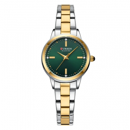 Ceasuri dama - Ceas dama de mana Curren Quartz Casual Luxury Elegant Fashion Auriu