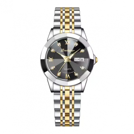Ceasuri dama - Ceas dama de mana Poedagar Quartz Elegant Casual Fashion Otel Argintiu Auriu Negru