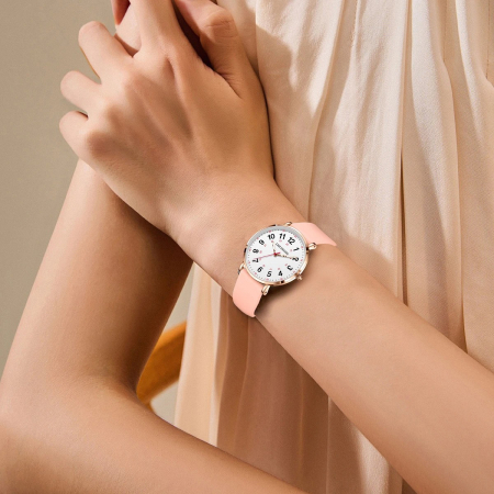 Ceas Damă Lige 89168 Rose-Alb – Design Fashion, Funcții Multiple, Cronograf, Rezistent la Apă 3ATM [6]